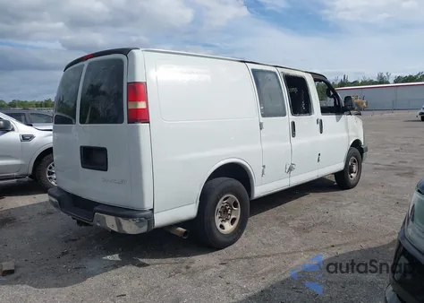 2008 Chevrolet Express Work Van from USA, damaged, VIN 1GCHG35K581128041